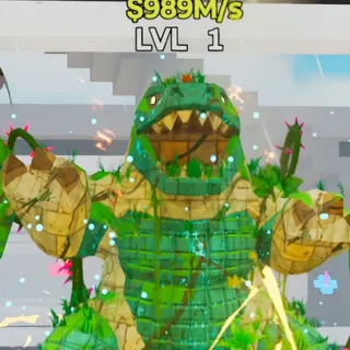 Fortnite Steal the Brainrot Cornzilla Jungle 989M/s Lvl 1 3 Traits