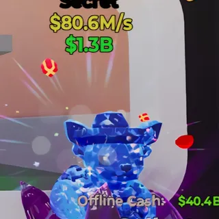 Fortnite Steal the Brainrot Paquito El Taquito Crystal 80.6M/s