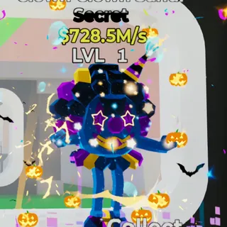 Fortnite Steal the Brainrot Clown Clown Sahur Rave 4 Traits 728.5M/s Lvl 1