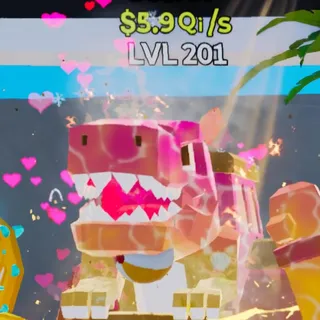 Fortnite Steal the Brainrot Tractoro Dinosauro Summer 4 Traits 5.9Qi/s