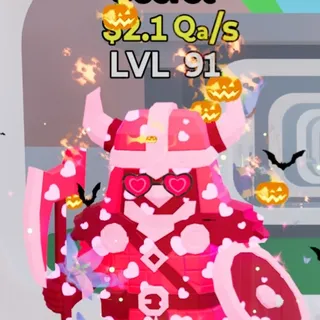 Fortnite Steal the Brainrot Vikino Penguino Lovely 2.1Qa/s Lvl 91 4 Traits