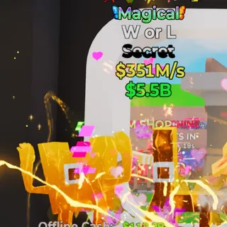 Fortnite Steal the Brainrot W Or L Magical Magical 5 Traits 351M/s