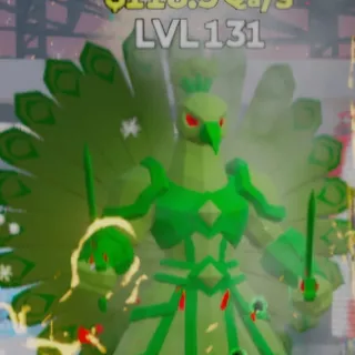Fortnite Steal the Brainrot Pavonaccio Zombie 118.3Qa/s Lvl 131 2 Traits