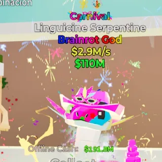 Fortnite Steal the Brainrot Linguicine Serpentine 2.9M/s
