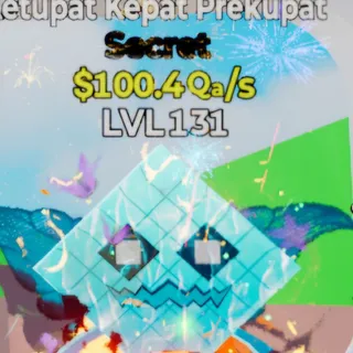 Fortnite Steal the Brainrot Ketupat Kepat Prekupat Magical 100.4Qa/s Lvl 131 4 Traits