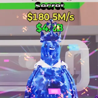 Fortnite Steal the Brainrot Pingus Kingus Crystal 2 Traits 180.5M/s