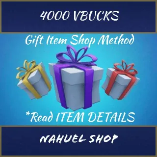 4000 vbucks 🎁
