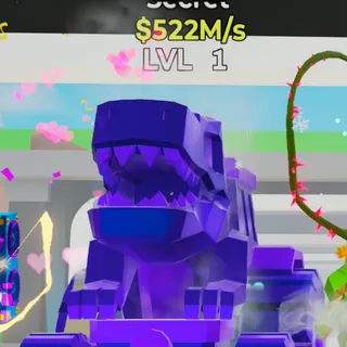 Fortnite Steal the Brainrot Tractoro Dinosauro Rainbow 522M/s Lvl 1 2 Traits