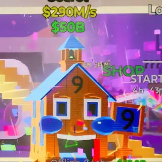 Fortnite Steal the Brainrot La Esok Sekolah Neon 290M/s