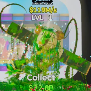Fortnite Steal the Brainrot Cacasito Satelito Jungle 119M/s Lvl 1