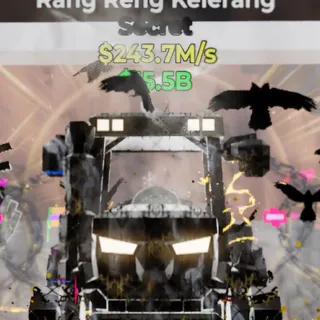 Fortnite Steal the Brainrot Rang Rang Kelerang Gothic 3 Traits 243.7M/s