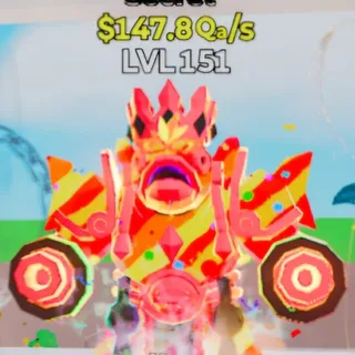 Fortnite Steal the Brainrot Giga Bonito Cannoinito Carnival 147.8Qa/s Lvl 151