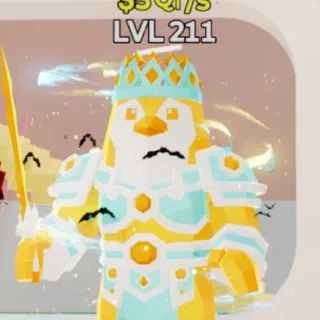 Fortnite Steal the Brainrot Penguini Armorini Kingini Heaven 5Qi/s Lvl 211 2 Traits