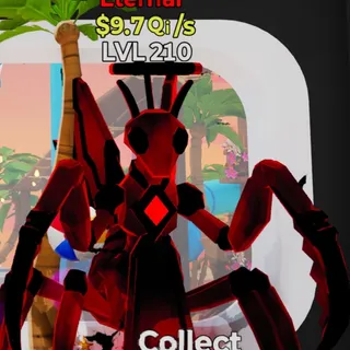 Fortnite Steal the Brainrot Arcangelo Mantisio Darkness 9.7Qi/s Lvl 210 1 Trait