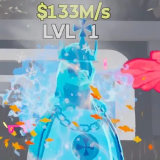 Fortnite Steal the Brainrot Pingus Kingus Aqua 133M/s Lvl 1 2 Traits