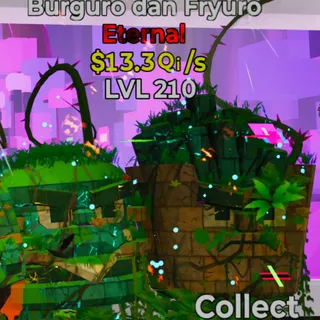 Fortnite Steal the Brainrot Burguro Dan Fryuro Jungle 13.3Qi/s Lvl 210 2 Traits