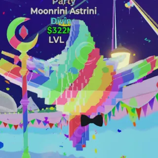 Fortnite Go Up for Brainrots Moonrini Astrini Party 322M/s Lvl 1