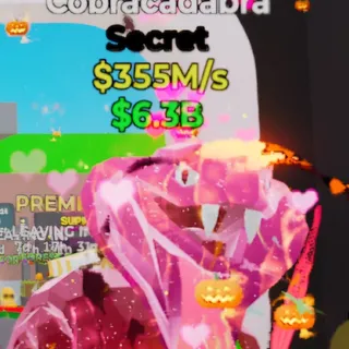Fortnite Steal the Brainrot Cobracadabra Magical 3 Traits 355M/s