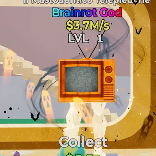 Fortnite Steal the Brainrot Il Mastodontico Telepiedone Halloween 3.7M/s Lvl 1