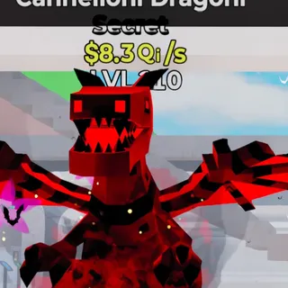 Fortnite Steal the Brainrot Cannelloni Dragoni Darkness 8.3Qi/s Lvl 210 3 Traits
