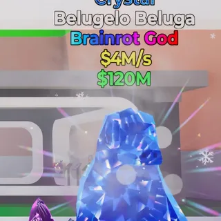 Fortnite Steal the Brainrot Belugelo Beluga Crystal 1 Trait 4M/s