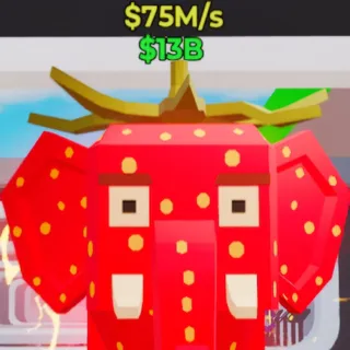 Fortnite Steal the Brainrot Strawberry Elephant Default 1 Trait 75M/s