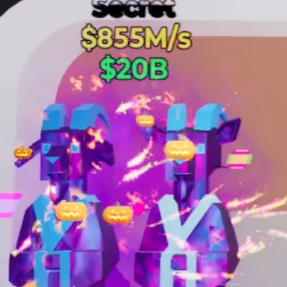 Fortnite Steal the Brainrot Cabritos Brotheritos Galaxy 4 Traits 855M/s