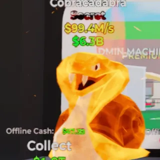 Fortnite Steal the Brainrot Cobracadabra Ice And Fire 99.4M/s