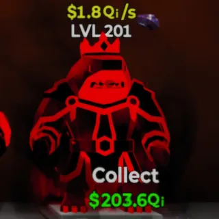 Fortnite Steal the Brainrot Tralalero Kingala Darkness 1.8Qi/s Lvl 201