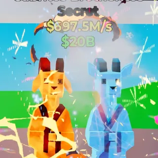 Fortnite Steal the Brainrot Cabritos Brotheritos Ice And Fire 3 Traits 697.5M/s