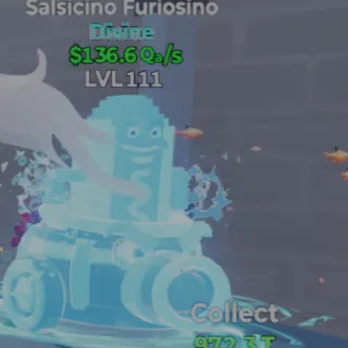 Fortnite Go Up for Brainrots Salsicino Furiosino Aqua 136.6Qa/s Lvl 111