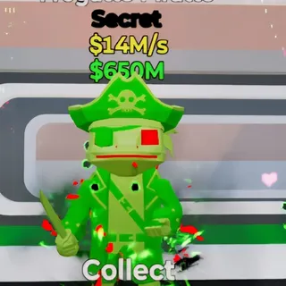 Fortnite Steal the Brainrot Frogatto Piratto 14M/s