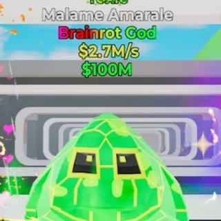 Fortnite Steal the Brainrot Malame Amarale Toxic 2.7M/s