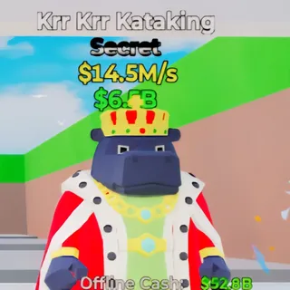 Fortnite Steal the Brainrot Krr Krr Kataking 14.5M/s