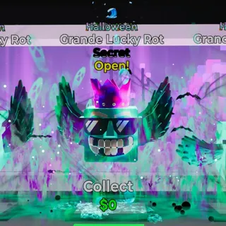 Fortnite Steal the Brainrot 3x Grande Lucky Rot Halloween