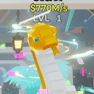 Fortnite Steal the Brainrot Serpientare Baturo Heaven 770M/s Lvl 1 2 Traits