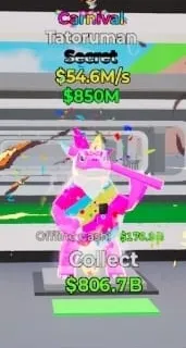 Fortnite Steal the Brainrot Tatoruman 54.6M/s