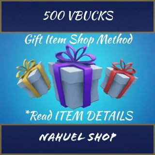 500 vbucks 🎁