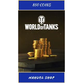 world of tanks - 850 coins