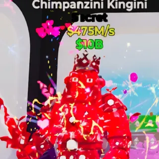 Fortnite Steal the Brainrot Chimpanzini Kingini Crystal 3 Traits 475M/s