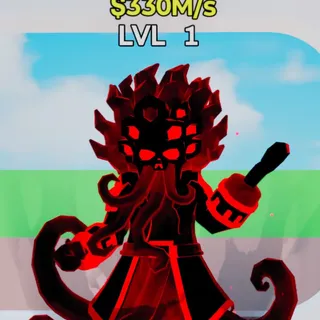 Fortnite Steal the Brainrot Capitano Krakenfire Darkness 330M/s Lvl 1
