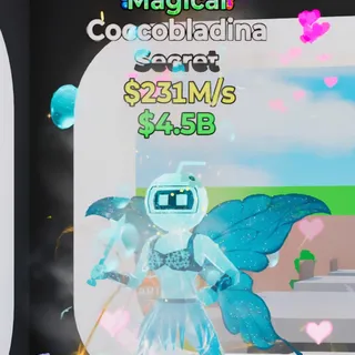 Fortnite Steal the Brainrot Coccobladina Magical 3 Traits 231M/s