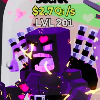 Fortnite Steal the Brainrot McPenne Dougal Void 2.7Qi/s Lvl 201 3 Traits
