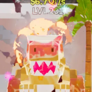 Fortnite Steal the Brainrot Tractoro Dinosauro Summer 6.7Qi/s Lvl 201 4 Traits