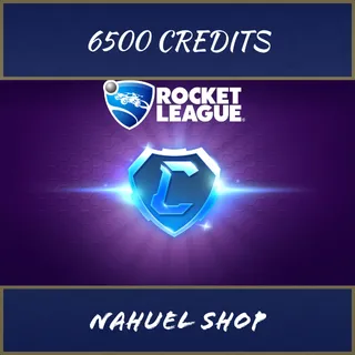 6500 credits rocket league