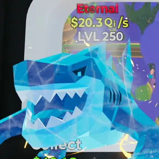 Fortnite Steal the Brainrot Tralaledon Ice & Fire 1 Trait 20.3Qi/s Lvl 250