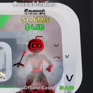 Fortnite Steal the Brainrot Coccobladina Darkness 2 Traits 176M/s