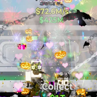 Fortnite Steal the Brainrot Los Mobilis Gothic 7 Traits 72.6M/s