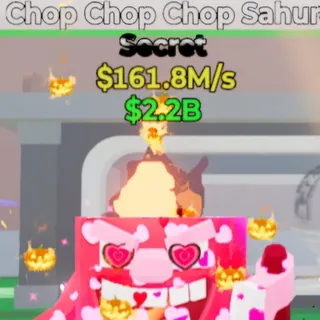 Fortnite Steal the Brainrot Chop Chop Chop Sahur Lovely 2 Traits 161.8M/s