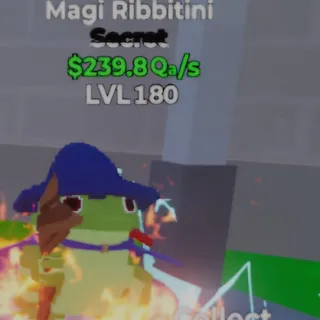 Fortnite Go Up for Brainrots Magi Ribbitini Default 239.8Qa/s Lvl 180